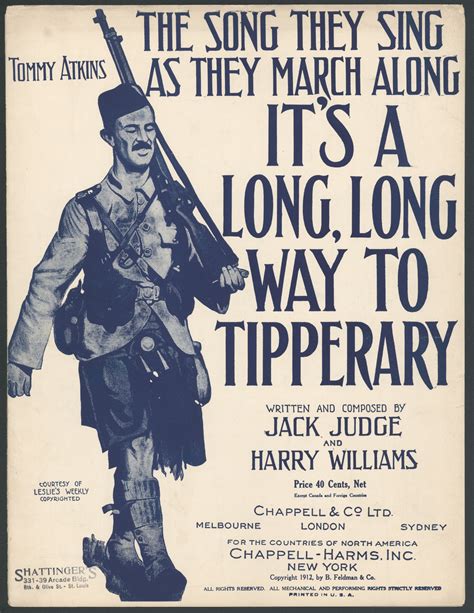 It's a Long Way to Tipperary .